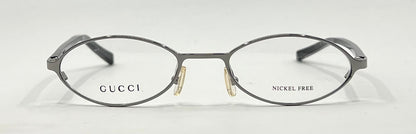Gucci GG 1668 B36 Oval Optical Frames-Y2K VINTAGE-Unworn-Italy-49mm