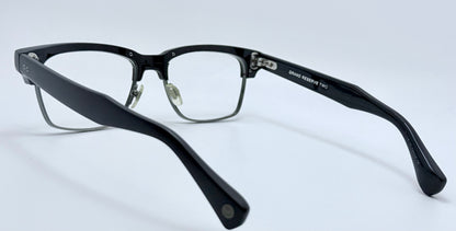 RARE DITA GRAND RESERVE TWO DRX-2061-A-BLK-SLV-55 – Matte Black/Silver – Japan-Made Luxury Eyewear