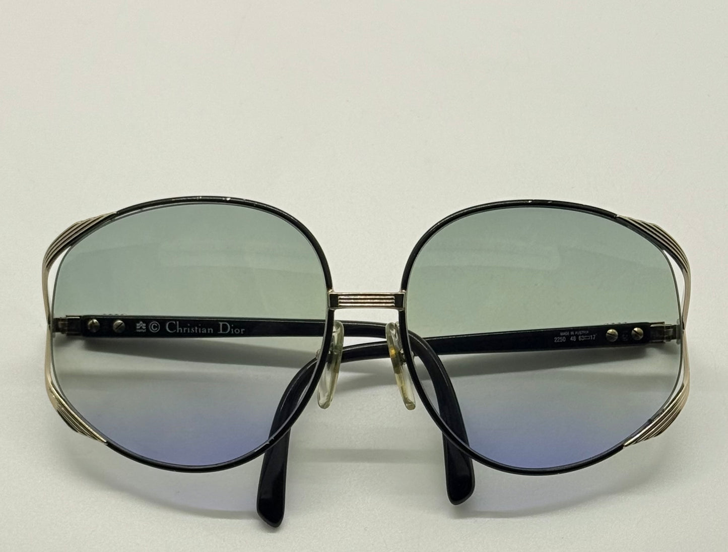 Christian Dior 2250 48 Vintage Sunglasses w/New Tri-Gradient Custom Lenses