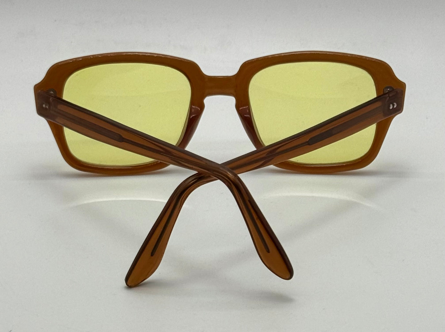 Vintage USS 30-20 “BCGs” Amber Honey Tinted Eyewear-Custom Berko’s Designs Lenses