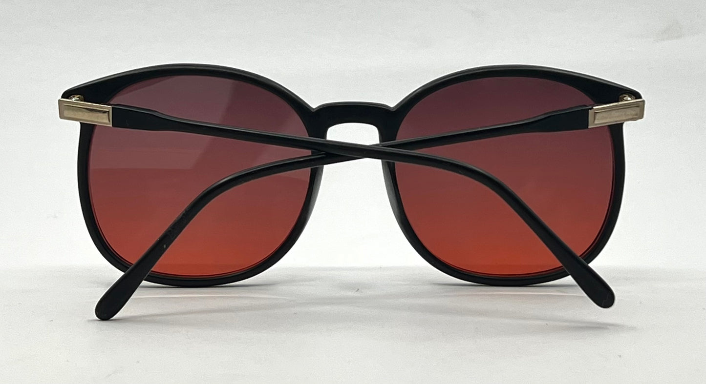 Tura MOD.TL 326 EBO Vintage Sunglasses – New Red Gradient Second Chance Customs