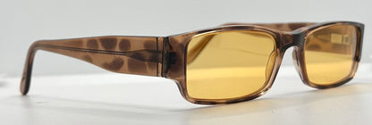Johann Von Goisern MOD.537 Sunglasses w/New Solid-Amber Custom Lenses-Austria-NOS