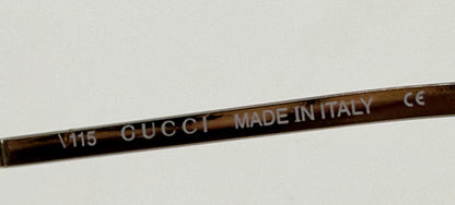 Gucci GG 2681/S 115 Rimless Shield Sunglasses Y2K Vintage/Unworn-Case