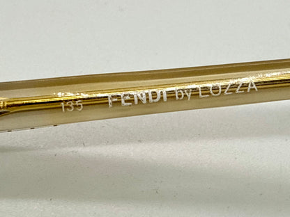Fendi by Lozza FV48 Vintage Sunglasses w/New, Custom Yellow Day/Night Tint Lenses