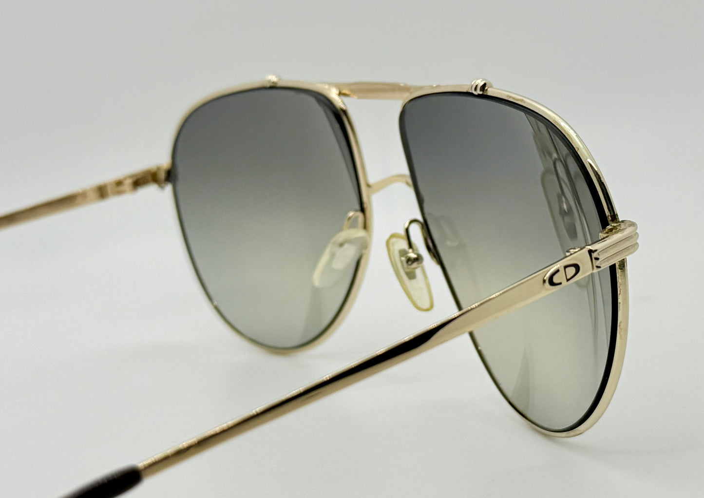 Vintage Christian Dior XXL Aviator Sunglasses-Deadstock w/NEW Berko’s Designs Lenses