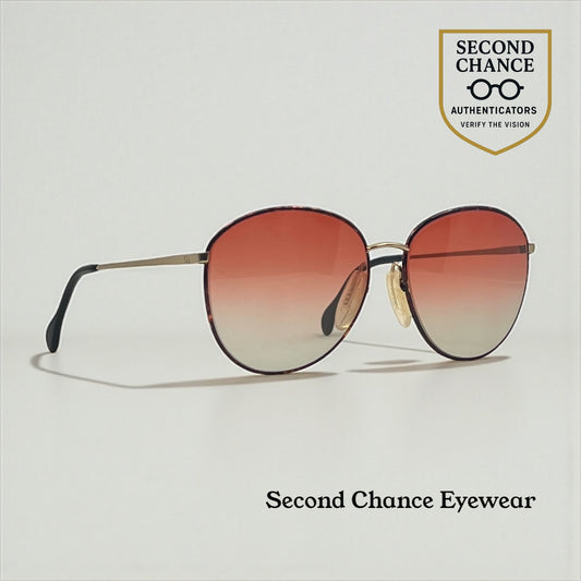 ZEISS 6595 4402 Vintage Sunglasses| New Gradient Tinted Custom Lenses-Germany