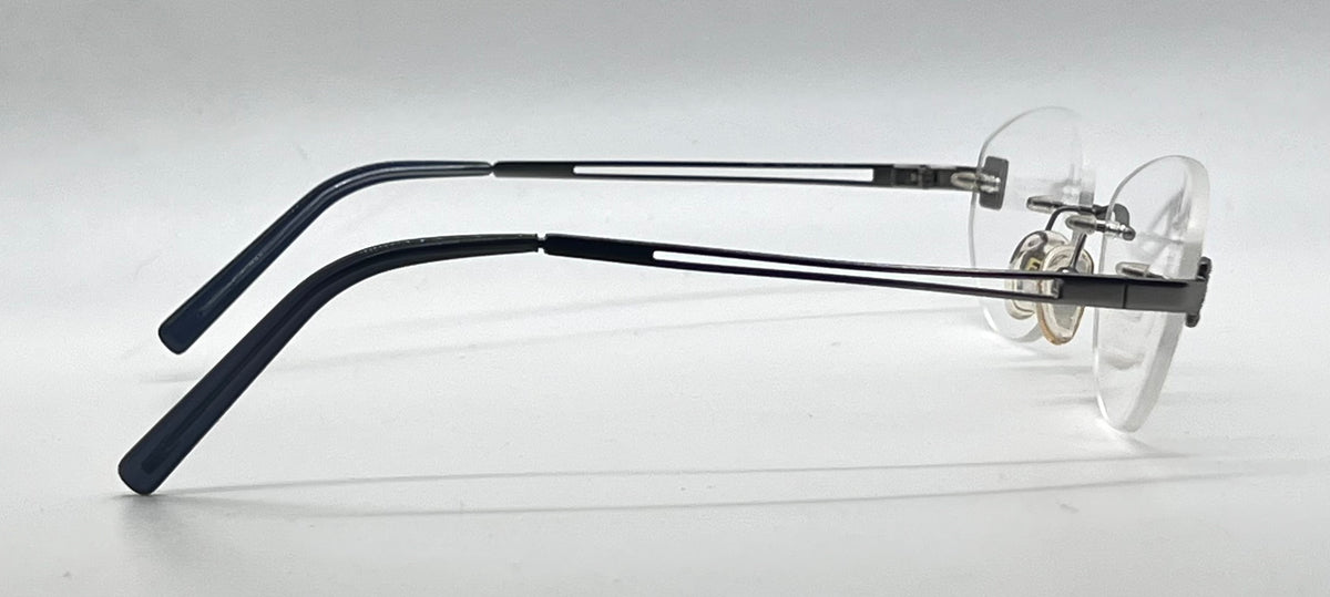 Fendi F585 Rimless Crystal FF VINTAGE Eyeglasses UNWORN/Italy 52-16-130mm