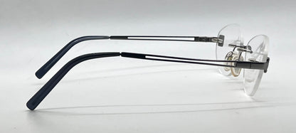 Fendi F585 Rimless Crystal FF VINTAGE Eyeglasses UNWORN/Italy 52-16-130mm
