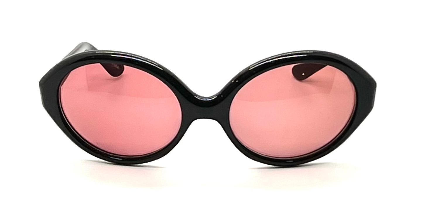 JUST BECAUSE LA Oversized Oval Vintage Sunglasses-Handmade USA-Unworn