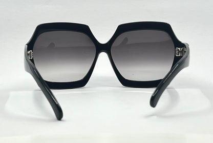 Wildfox Riviera Oversized Black Sunglasses – Gradient Lenses – Deadstock