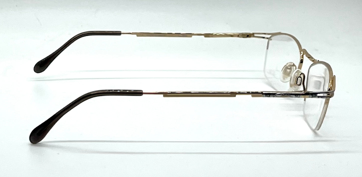 CAZAL 409 Col. 820 Vintage Eyeglasses-Made in Germany-Unworn/Deadstock-51mm