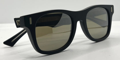 Cutler and Gross 1339 C04 Sunglasses-Matte Black-52mm-Full Kit-New/Unworn-Italy