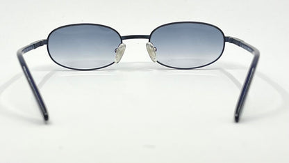 Gucci GG1374 6XG Blue Oval Y2K Sunglasses-New Gradient Custom Lenses-UNWORN