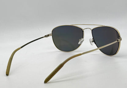 Mosley Tribes Aviatrix-Vintage Sunglasses-Gold Frame-Polarized Lenses-Full Kit