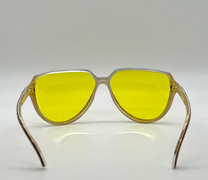 Fendi by Lozza FV48 Vintage Sunglasses w/New, Custom Yellow Day/Night Tint Lenses