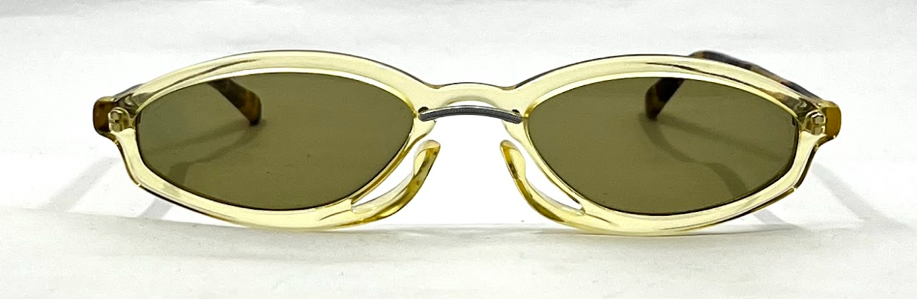 Franz Ruzicka 310 VINTAGE Oval Sunglasses-W Germany Deadstock/UNWORN-55mm