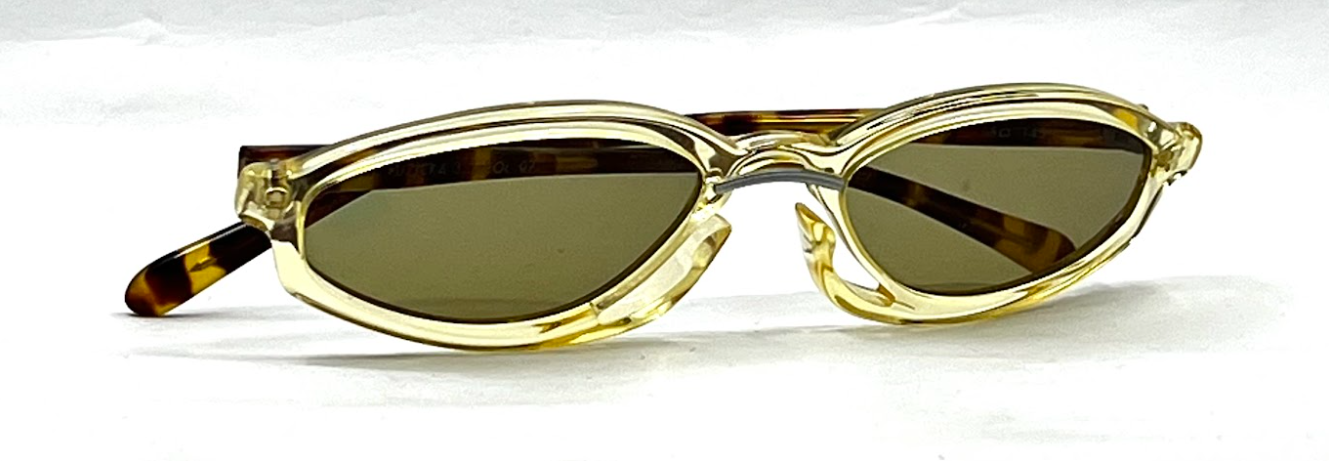 Franz Ruzicka 310 VINTAGE Oval Sunglasses-W Germany Deadstock/UNWORN-55mm