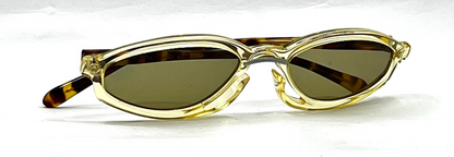 Franz Ruzicka 310 VINTAGE Oval Sunglasses-W Germany Deadstock/UNWORN-55mm