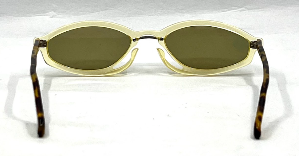 Franz Ruzicka 310 VINTAGE Oval Sunglasses-W Germany Deadstock/UNWORN-55mm