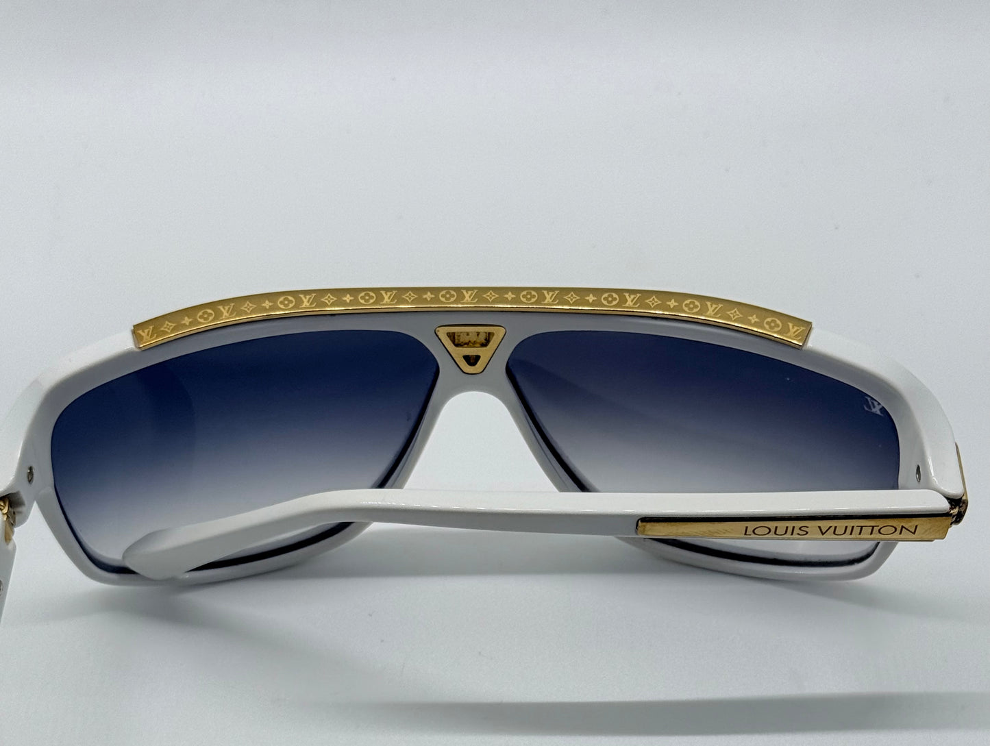 Louis Vuitton Z0351W Vintage Millionaire Sunglasses – Handmade in France – Spring Hinges