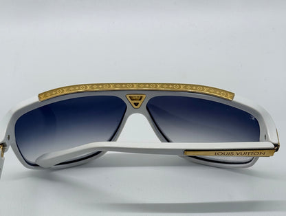 Louis Vuitton Z0351W Vintage Millionaire Sunglasses – Handmade in France – Spring Hinges