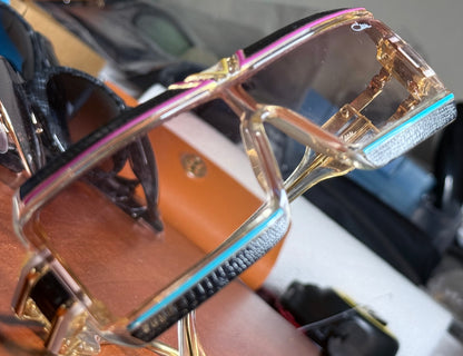 Vintage CAZAL 856 Col. 244 Deluxe Sunglasses-Iconic 1980s Hip-Hop Legend
