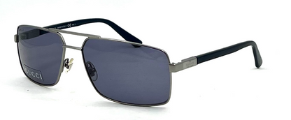 Vintage Gucci GG 1950/S Sunglasses Silver Grey OQ772 60-15-135 Made in Italy