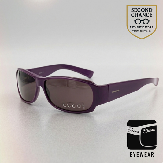 Vintage Gucci GG 1541/S Sunglasses Purple 60-12 Italy