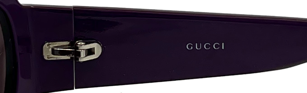 Vintage Gucci GG 1541/S Sunglasses Purple 60-12 Italy