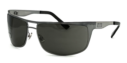 Gucci GG 1874/S NJ0C9 Shield Sunglasses Matte Gunmetal / Grey 67□16 120 Made in Italy