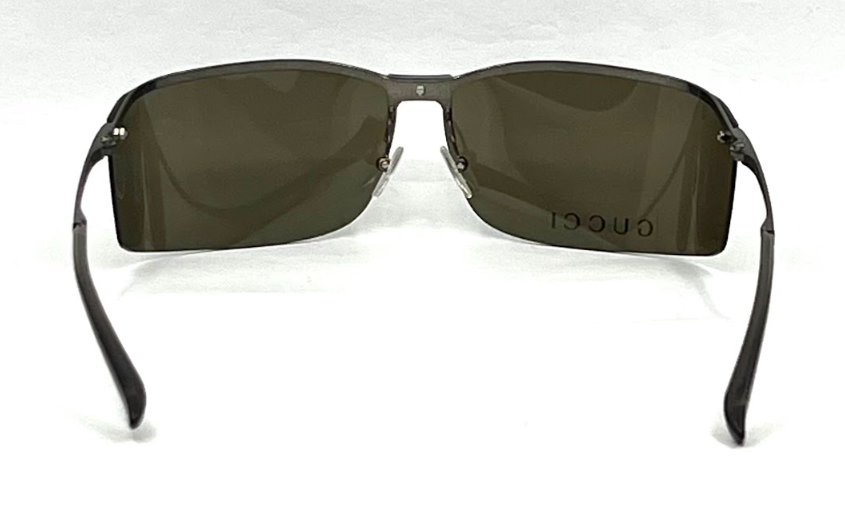 Gucci GG1712/S 831TQ Semi Rimless Shield Sunglasses Vintage-Deadstock