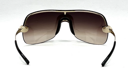 Gucci GG 1854/S J5GNH Shield Sunglasses – Rimless Gradient Lens – Deadstock Unworn