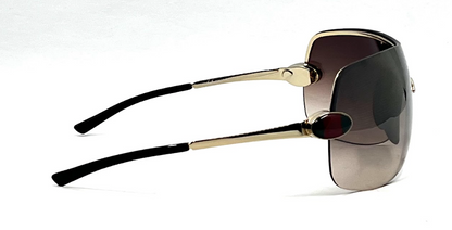 Gucci GG 1854/S J5GNH Shield Sunglasses – Rimless Gradient Lens – Deadstock Unworn