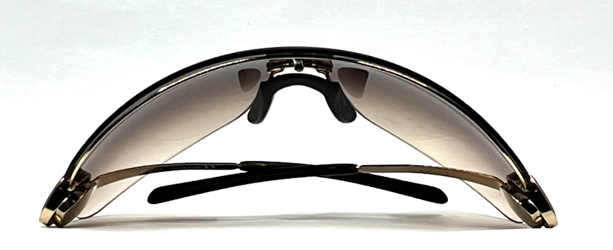 Gucci GG 1854/S J5GNH Shield Sunglasses – Rimless Gradient Lens – Deadstock Unworn