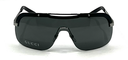 Gucci GG 1859/S CBY95 Shield Sunglasses-Italy-Deadstock/Unworn-Full Kit