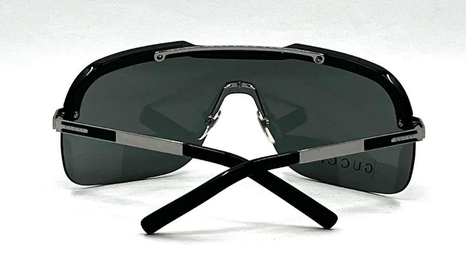 Gucci GG 1859/S CBY95 Shield Sunglasses-Italy-Deadstock/Unworn-Full Kit