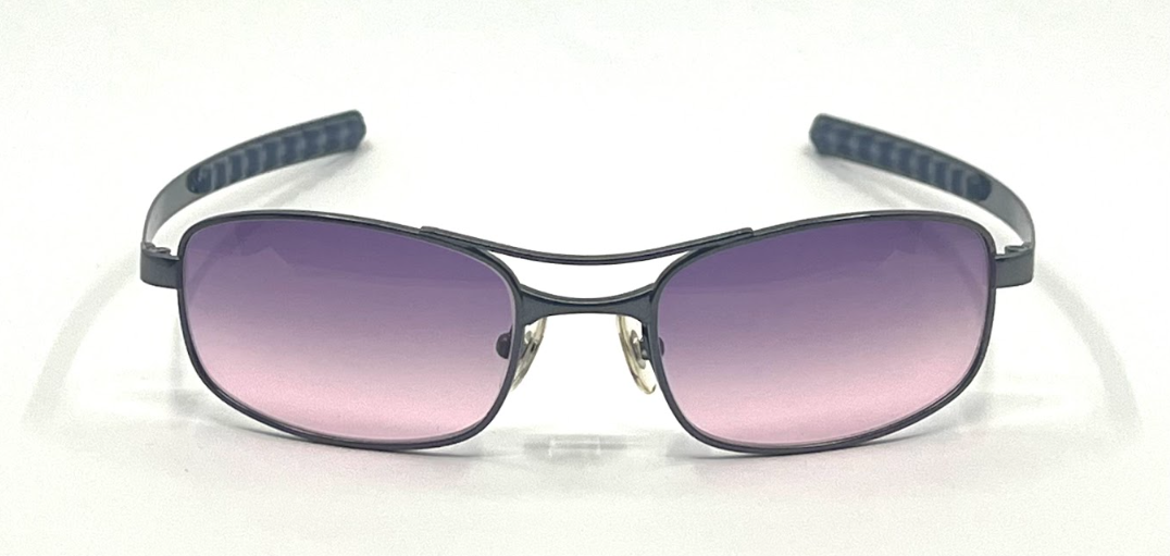 HIÉRO 229 Vintage Titanium Sunglasses Purple Gradient Made Japan-NOS