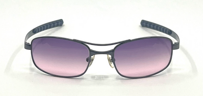HIÉRO 229 Vintage Titanium Sunglasses Purple Gradient Made Japan-NOS