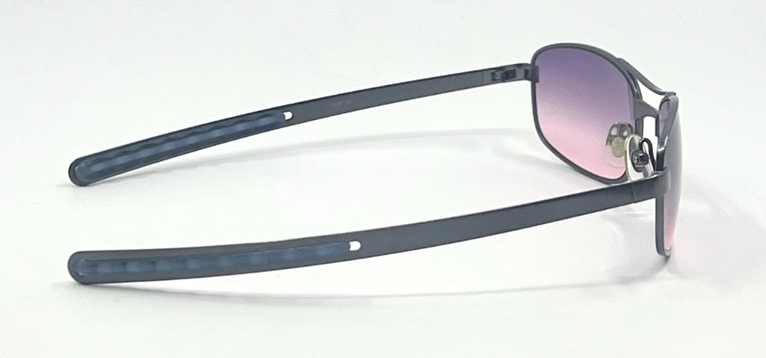 HIÉRO 229 Vintage Titanium Sunglasses Purple Gradient Made Japan-NOS