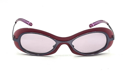 HIÉRO PV259 Pure Titanium VINTAGE Sunglasses-New Custom Purple Lenses-Japan