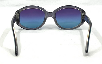 Hodes Rhinestone-70s Vintage Sunglasses-New Gradient Custom Lenses-U.S.A.