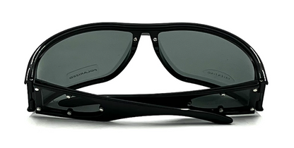 Valentino I115/S D28 Black Polarized VINTAGE Sunglasses-UNWORN Italy