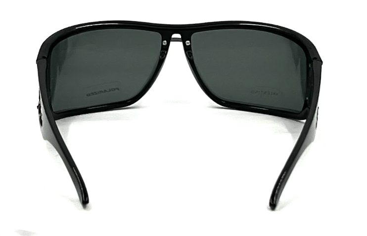 Valentino I115/S D28 Black Polarized VINTAGE Sunglasses-UNWORN Italy