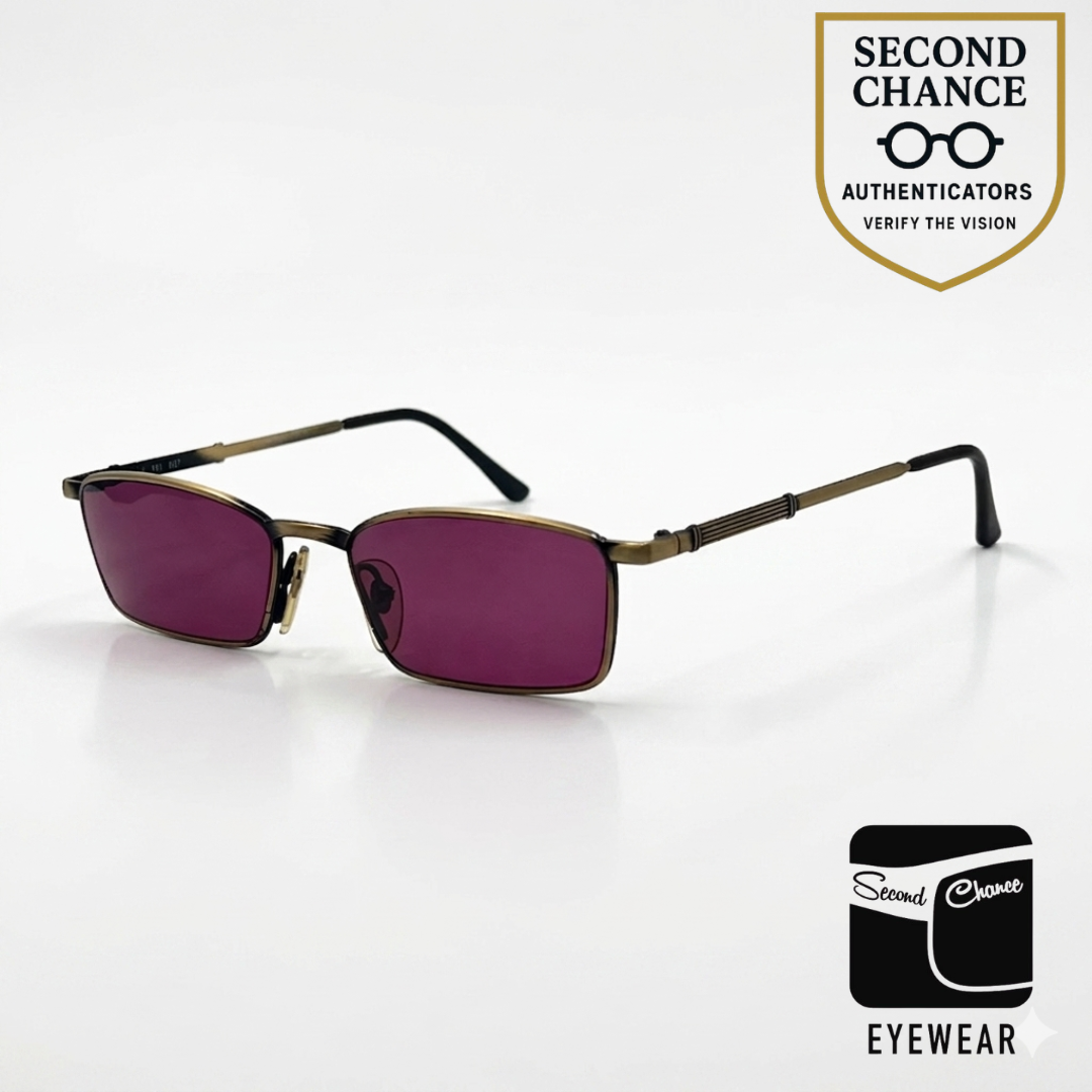 IDC Lunettes I-721 027 Vintage Sunglasses-New Purple Custom Lenses-Unworn