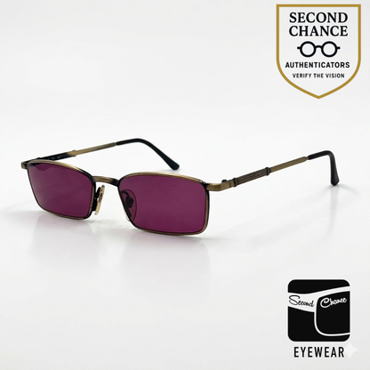 IDC Lunettes I-721 027 Vintage Sunglasses-New Purple Custom Lenses-Unworn