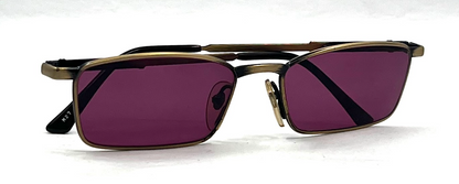 IDC Lunettes I-721 027 Vintage Sunglasses-New Purple Custom Lenses-Unworn