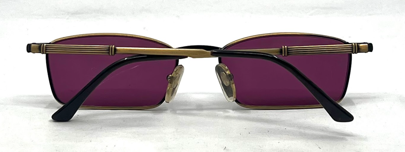 IDC Lunettes I-721 027 Vintage Sunglasses-New Purple Custom Lenses-Unworn