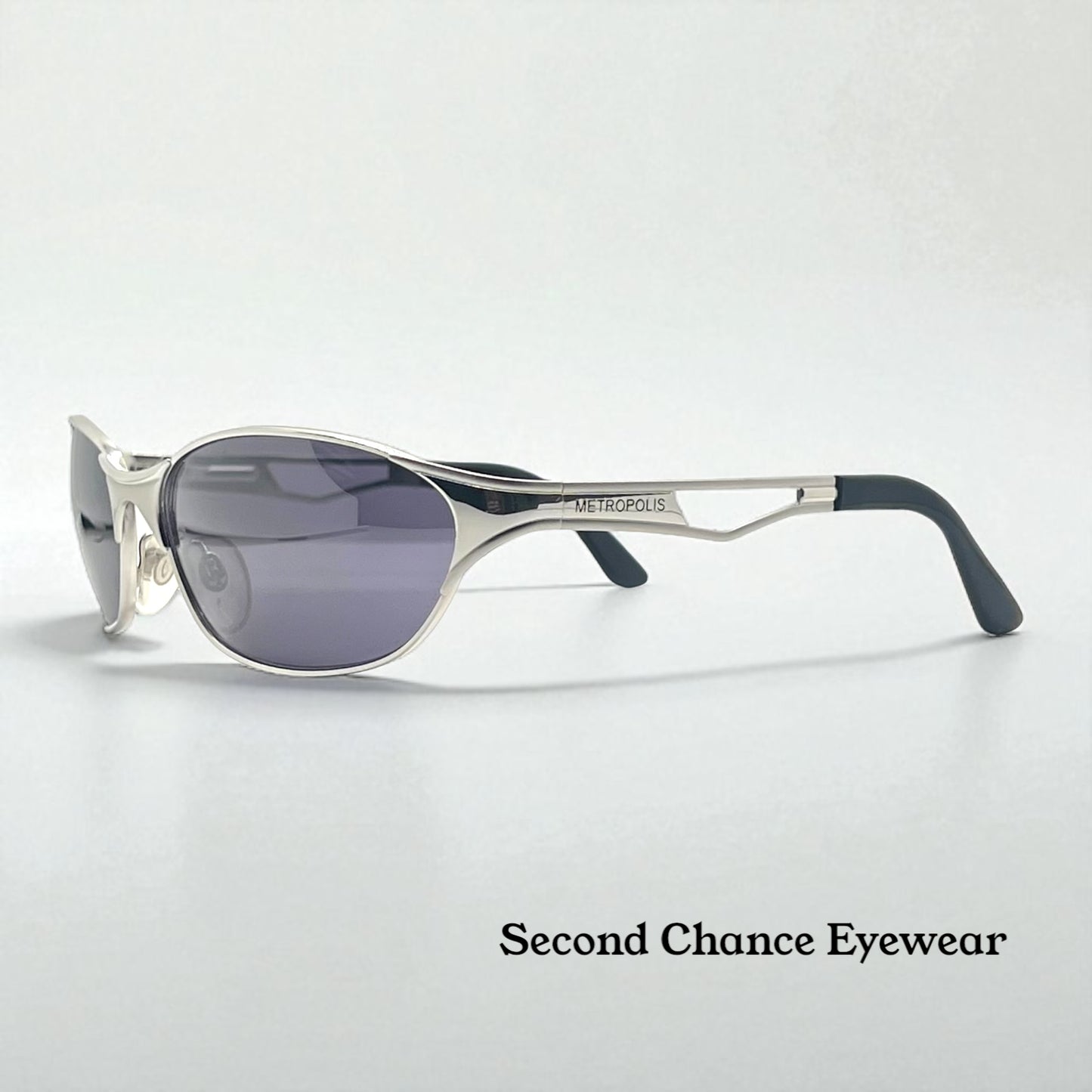 Metropolis by Marcolin Wild Spirit 0900 VINTAGE Sunglasses-Italy-63mm-NOS/UNWORN