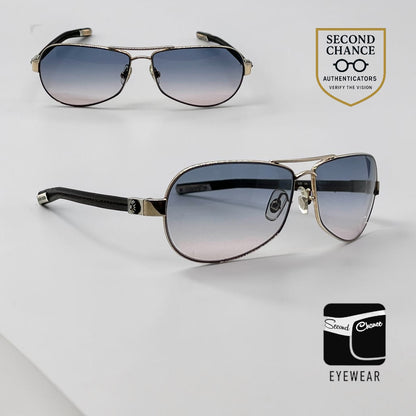 Chrome Hearts RED RIOT Vintage  Aviator Sunglasses-New ZEISS Custom Lenses-Full Kit-Japan
