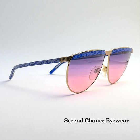 Rodenstock SuperSonic 177/4 GM Vintage Sunglasses w/New Pink/Purple Gradient Custom Lenses